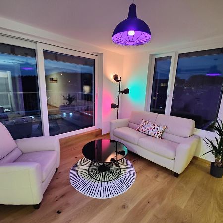 Penthouse Flat Carolina In Salzburg Stadt Eksteriør bilde