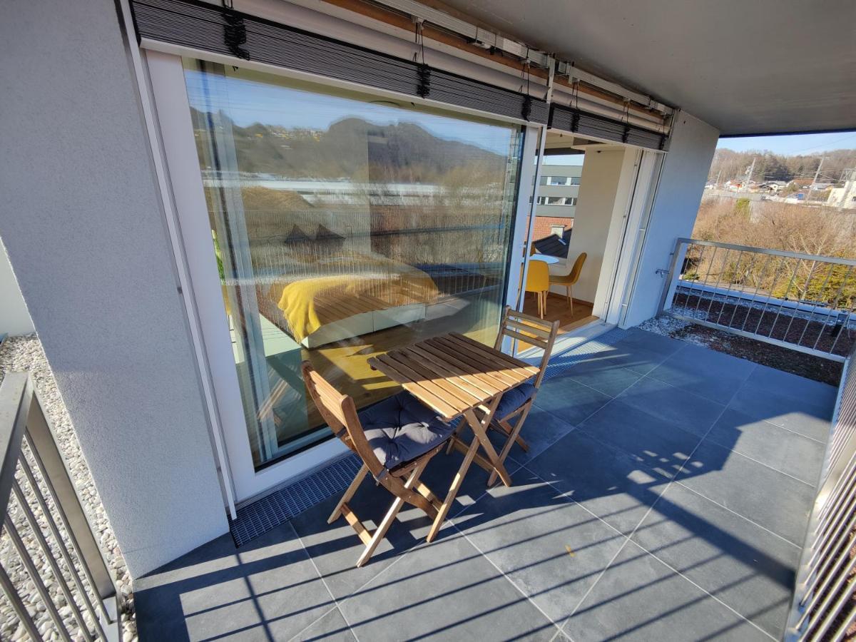 Penthouse Flat Carolina In Salzburg Stadt Eksteriør bilde